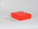 Rote faltende Pappgeschenkbox-Rechteck-magnetische Schließungs-Geschenkbox